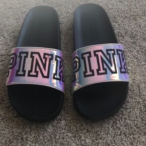 Pink slides size 8.5